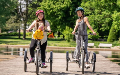 Das momo Dreirad für tolle Ausflüge